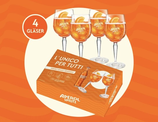 Aperol - 600 x Original Aperol® Spritz Gläserset