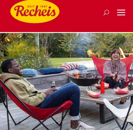 Recheis - Monatlich ein Sommer-Setup im Wert von über 700 € (Klappsessel, Feuerschale, Nudelvorrat)