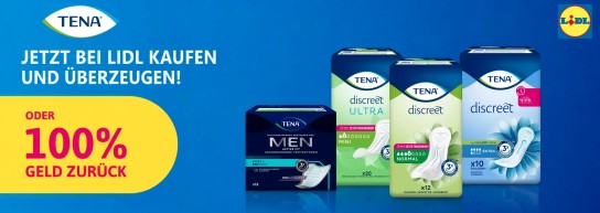 LIDL: TENA gratis testen