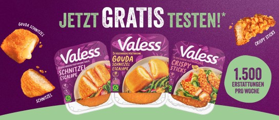 Valess Produkte gratis testen