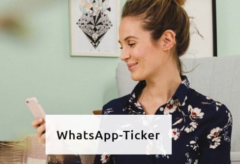 Spare mit dem WhatsApp-Ticker von bonprix. Inklusive 10 % Sofort-Gutschein!