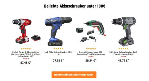 Dauerhaft günstige Produkte & saisonale Schnäppchen