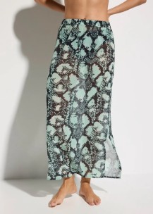 Strandrock aus leichtem Chiffon