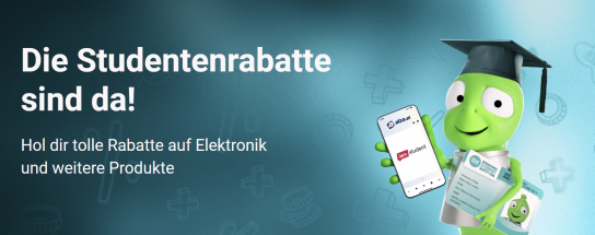 Studentenrabatt bei Alza